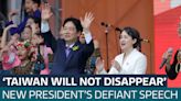 Taiwan's new president urges China to stop military intimidation at inauguration - Latest From ITV News