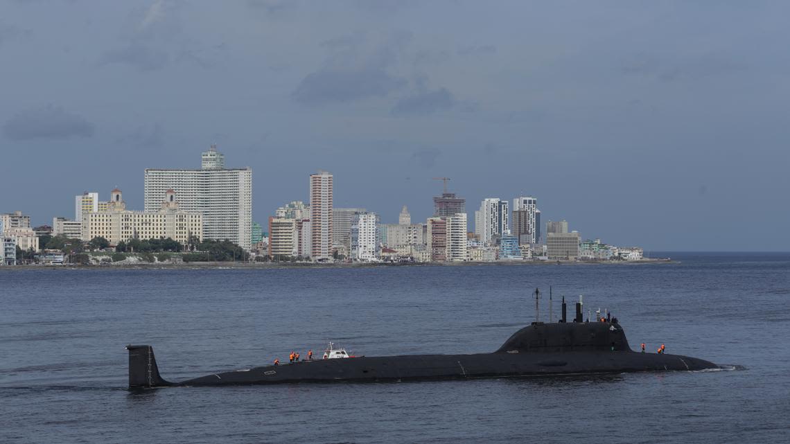 Russian warships exit Havana's port as fleet's visit to Cuba wraps