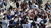 Chicago Jewish community celebrating Israel Independence Day is met by pro-Palestinian protesters in Daley Plaza