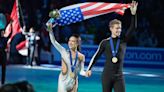 Madison Chock, Evan Bates win repeat ice dance gold with a nod to U.S. trailblazers