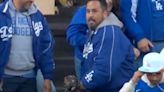 Dodgers Fan Gets Caught On Camera Pulling Off Slick Baseball Trick