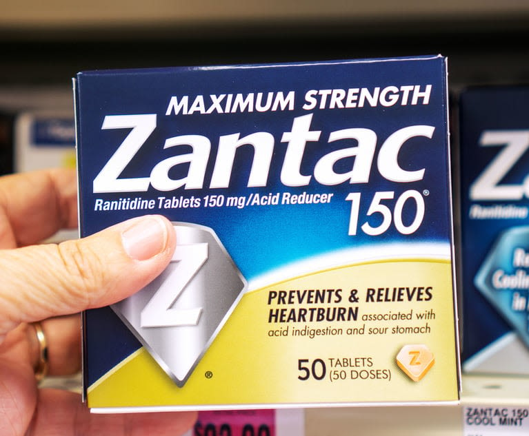 An Illinois jury sided with drug manufacturers in the first Zantac verdict | Law.com