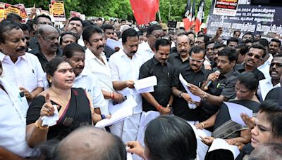 AIADMK demands resignation of Stalin for Kallakurichi hooch tragedy