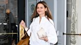 Katie Holmes looks effortlessly chic as she steps out in Midtown NY