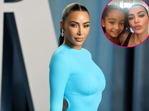 Kim Kardashian’s Daughter Chicago, 6, Attempts to Wear Star’s Balenciaga Shoe Clutch