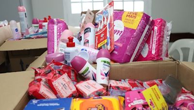 Ribeirão Pires recebe doação de mais de 600 itens de higiene feminina