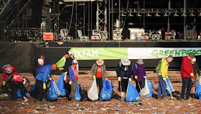 Glastonbury 2024: Massive cleanup operation gets underway at Worthy Farm