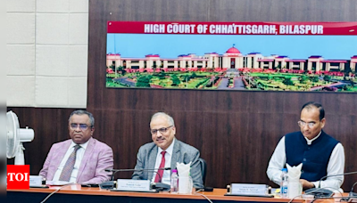 Chief Justice Ramesh Sinha reviews preparations of upcoming National Lok Adalat and Supreme Court’s Special Lok Adalat | Raipur News - Times of India