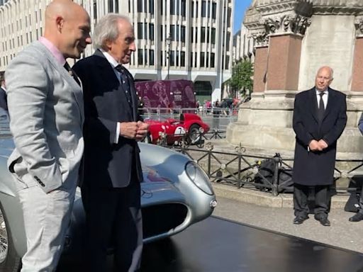 Rubén Fangio participó en Londres de un homenaje a Stirling Moss
