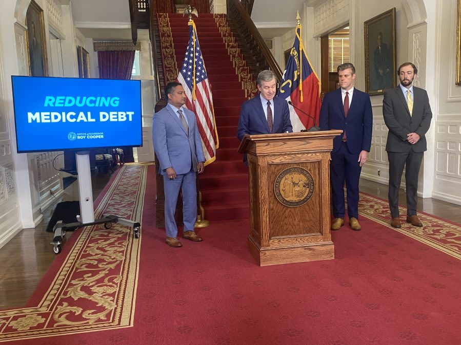 Gov. Cooper announces proposed plan to reduce medical debt