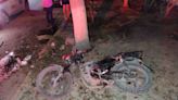 Motociclista sufre lesión tras accidente en Santa Teresa de Gómez Palacio