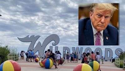 How do I get tickets to see Donald Trump in Wildwood, NJ?