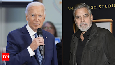 Hollywood turns on Joe Biden as George Clooney presses for change - Times of India