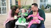 Identical twins who were separated for nearly 1 year after birth reunite at hospital
