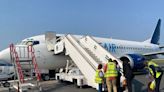 Transair 737 excursion during Dakar take-off results in injuries