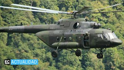 Nueve fallecidos en accidente de helicóptero del Ejército de Colombia