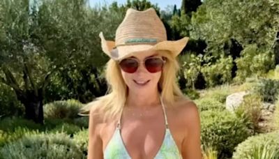 Amanda Holden flaunts incredible body in tiny bikini on holiday