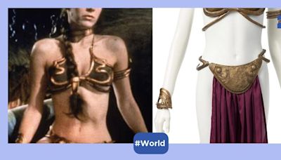 Iconic Princess Leia bikini worn by Carrie Fisher in Star Wars sells for Rs 1.46 crore at auction