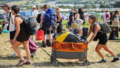 A hot and sweaty start: What we learnt arriving at Glastonbury 2024
