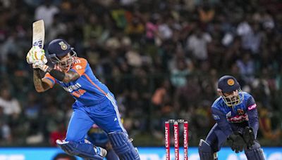 IND in SL: Suryakumar Yadav shows the way as India scores commanding total against Sri Lanka in first T20I