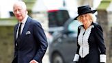 King Charles and Queen Camilla Step Out in Show of Support for Her Queen's Companion's Late Husband