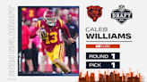 Chicago Bears select USC QB Caleb Williams with the first overall pick. Grade: A-