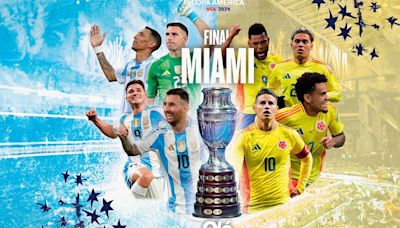 Argentina vs. Colombia, por la final de la Copa América 2024: a qué hora es, cómo ver y posibles formaciones