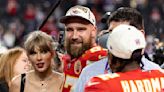 Taylor Swift Defeats Travis Kelce For Award | iHeart