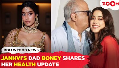 Janhvi Kapoor has been released from the hospital, her health update has been shared by Boney Kapoor