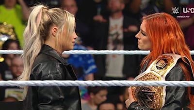 Liv Morgan Tries To Attack Becky Lynch At WWE King And Queen Of The Ring Press Conference