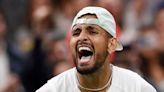 Nick Kyrgios overcomes meltdown to defeat Stefanos Tsitsipas in heated Wimbledon thriller