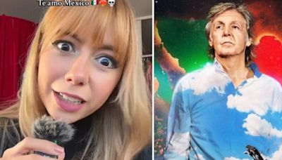 Colombiana anhela ser mexicana por ‘culpa’ de Paul McCartney: “Siento muchos celos de ustedes”