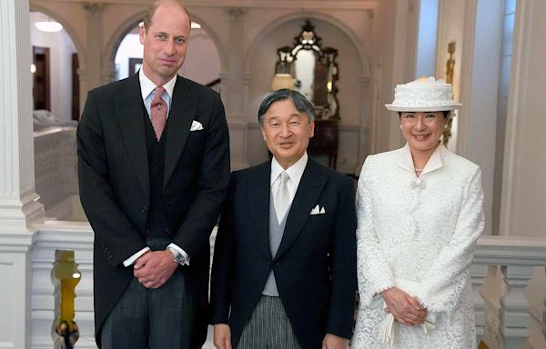 Prince William Takes on Major Role in State Visit as He Welcomes Emperor of Japan