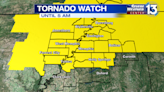 Tornado Watch issued for parts of Mid-South until 4AM