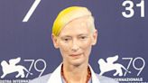 Tilda Swinton Debuts Yellow Hair at Venice Film Festival to Show Her Support for Ukraine