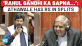 Ramdas Athawale’s Poetic Dig At Rahul Gandhi In Rajya Sabha Leaves Congress Fuming | Watch