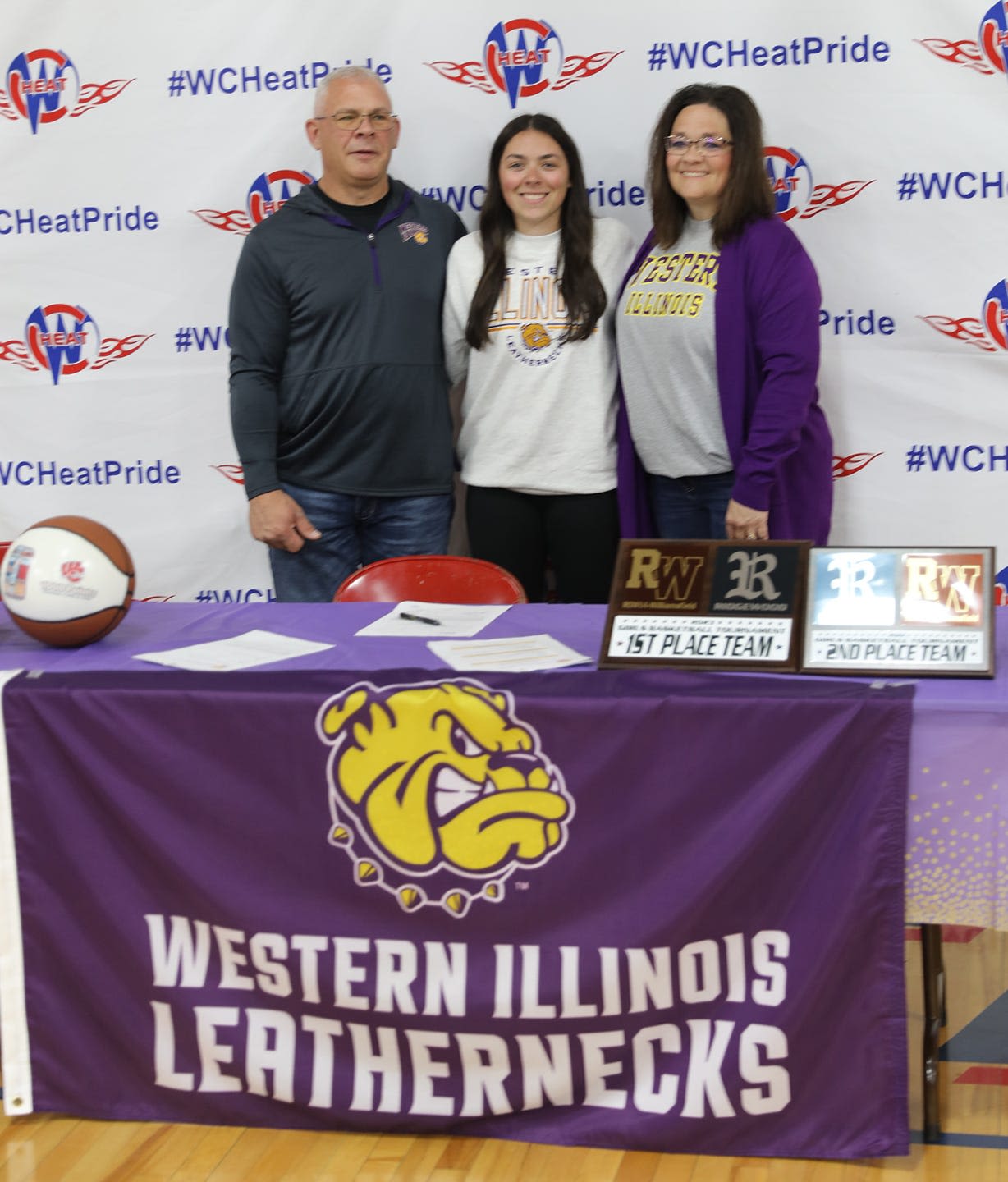 Galesburg-area two sport athlete follows mom's footsteps, signs with WIU