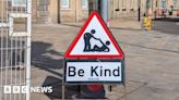 'Be Kind' road sign appears on Hull street