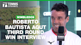 INTERVIEW: Robert Bautista Agut is into the fourth round at Wimbledon for the first time since 2021 | Tennis.com