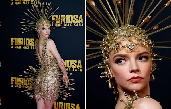 Anya Taylor-Joy’s couture gown from 1996 – that she can never sit down in