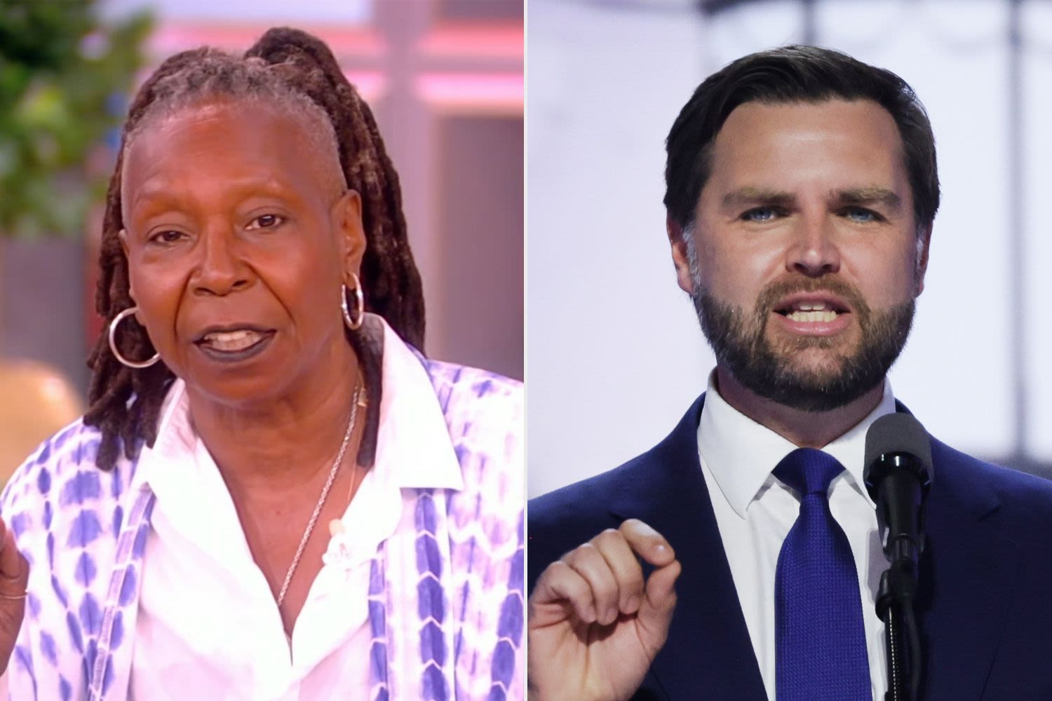 Whoopi Goldberg slams J.D. Vance over 'childless cat ladies' quote: 'You never had a baby; your wife had a baby'