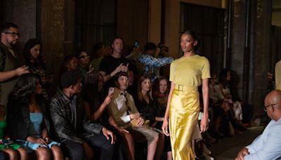 Sergio Hudson And Christos Garkinos Present Runway Show At NeueHouse