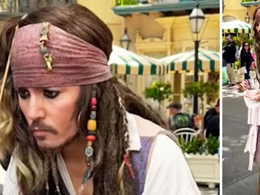 Johnny Depp fans convinced Pirates star reprised Jack Sparrow at Disneyland