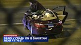 1 killed in Dan Ryan crash; IB local lanes closed at 47th Street