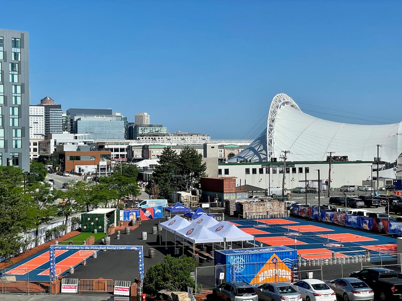 Calling all dads: Harpoon launches Father’s Day Block Party, pickleball tourney