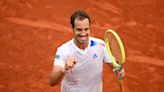 Richard Gasquet moved to play on the Philippe Chatrier once again