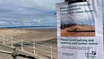 Tests show Portobello beach pollution not due to sewage