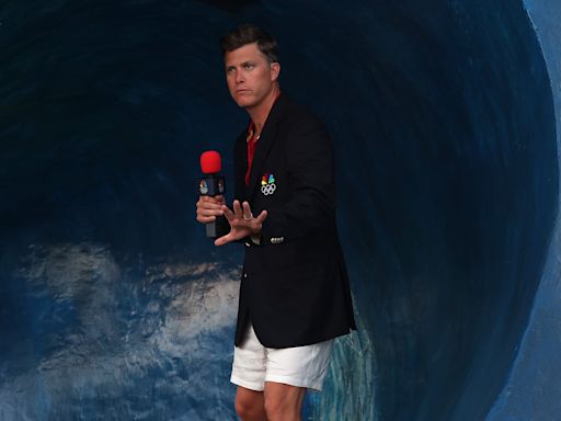 Colin Jost gives foot update after injury and Olympics correspondent exit