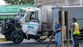 NYC worker killed when Mercedes-Benz slams into Department of Environmental Protection truck in Queens