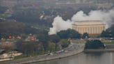 Fire involving propane tank at kiosk honoring veterans in NW DC sends 1 to hospital